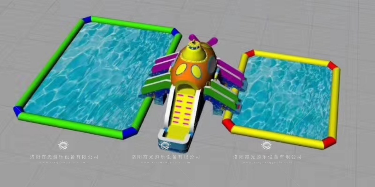 治多深海潜艇儿童乐园充气游泳池